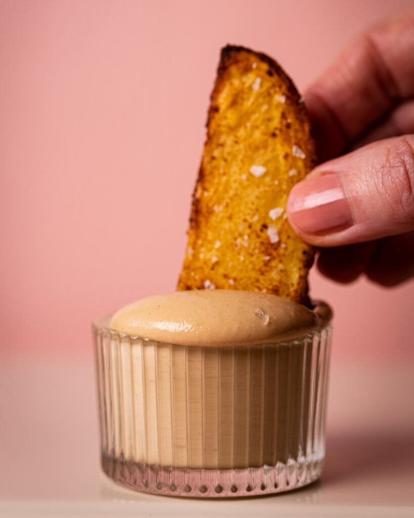 Kartoffel mit Sesamsoße