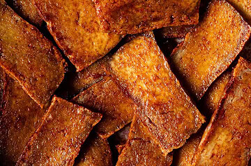 smoked tofu bacon