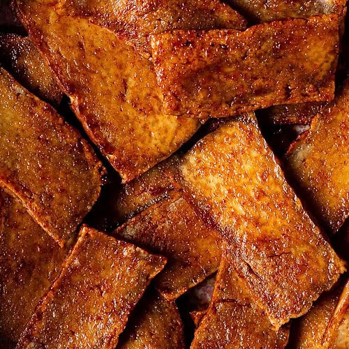 smoked tofu bacon