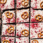 Raspberry Sheet Cake with white chocolate (vegan)
