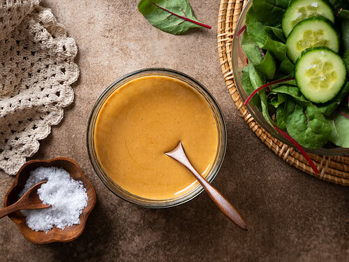 tahini orange dressing Easy Orange Ginger Tahini Dressing