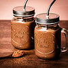 Veganer Snickers-Protein-Shake