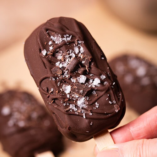 Veganes Eis am Stiel selber machen