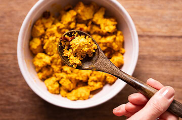 5-Minute-Scramble vegan
