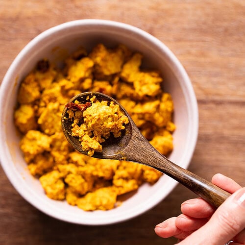 5-Minute-Scramble vegan