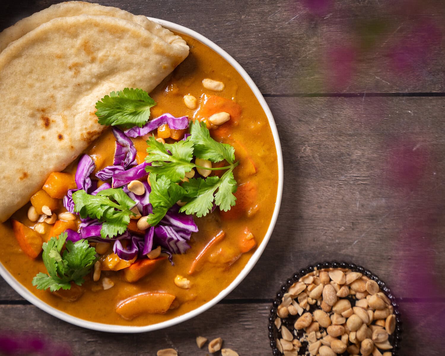 Kürbis-Curry mit Kokosmilch