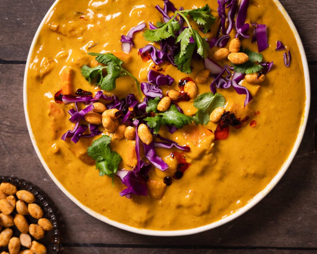 Kürbiscurry vegan
