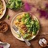Pasta with olive pesto