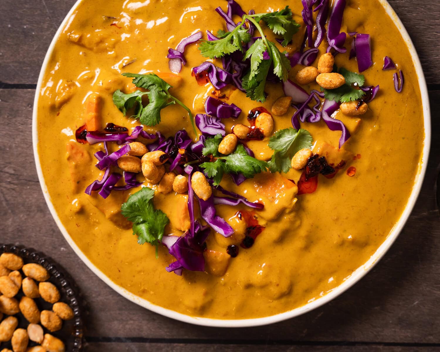 Pumpkin Curry with Coconut Milk and Peanut Butter